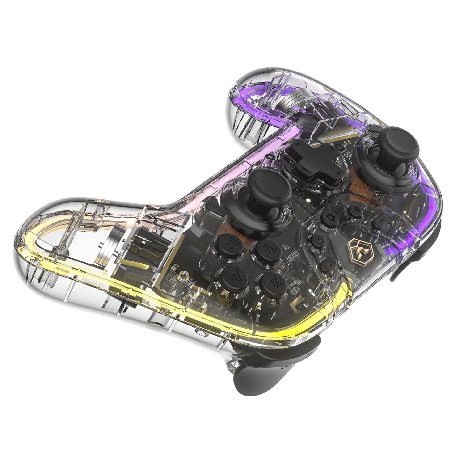 AOLION ALNS2258 Transparent Wireless Controller for Nintendo Switch Pro Game Console Handle AOLION ALNS2258 Transparent Wireless Controller for Nintendo Switch Pro Game Console Handle
